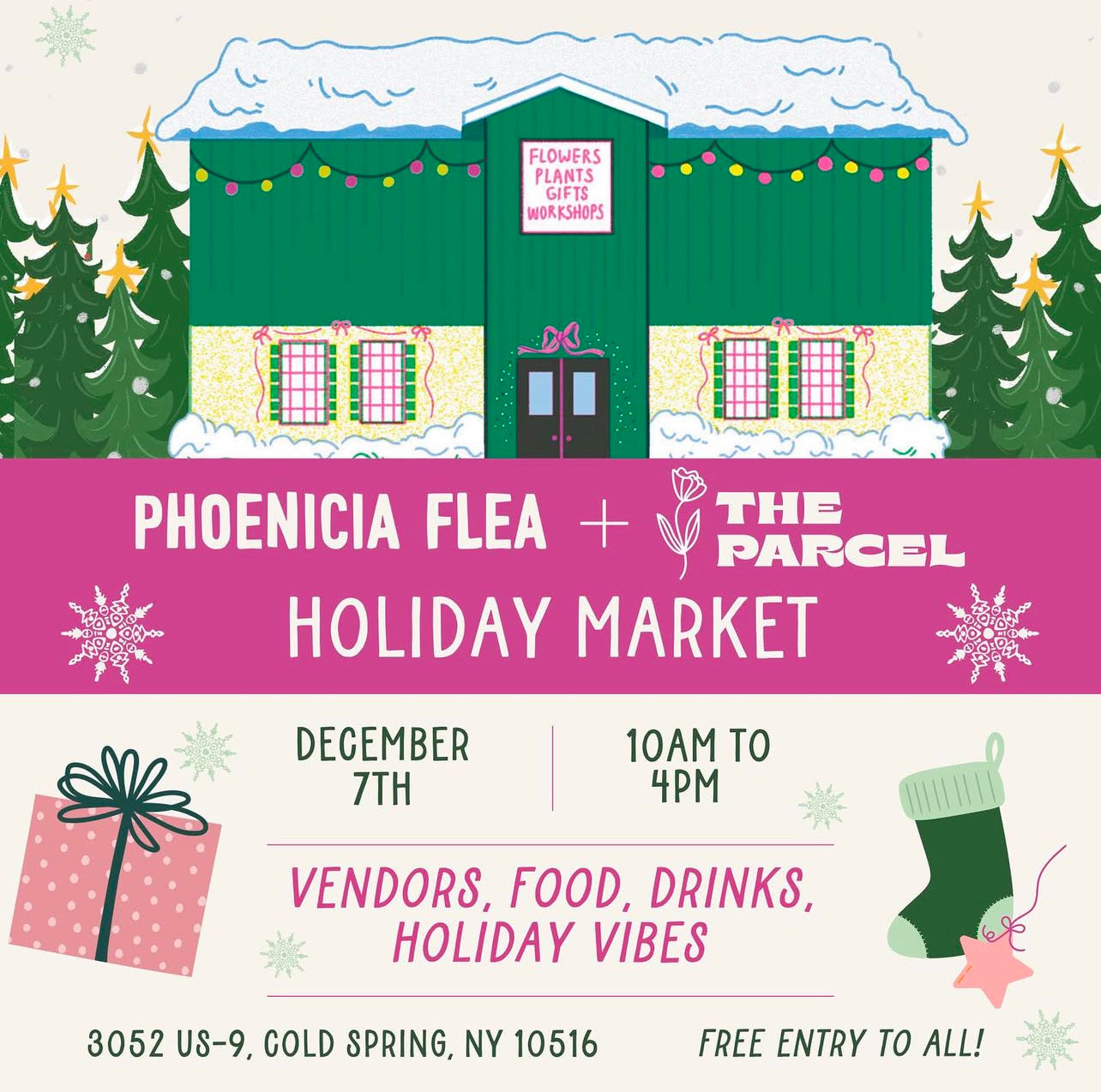 HUDSON VALLEY HOLIDAY POP UP