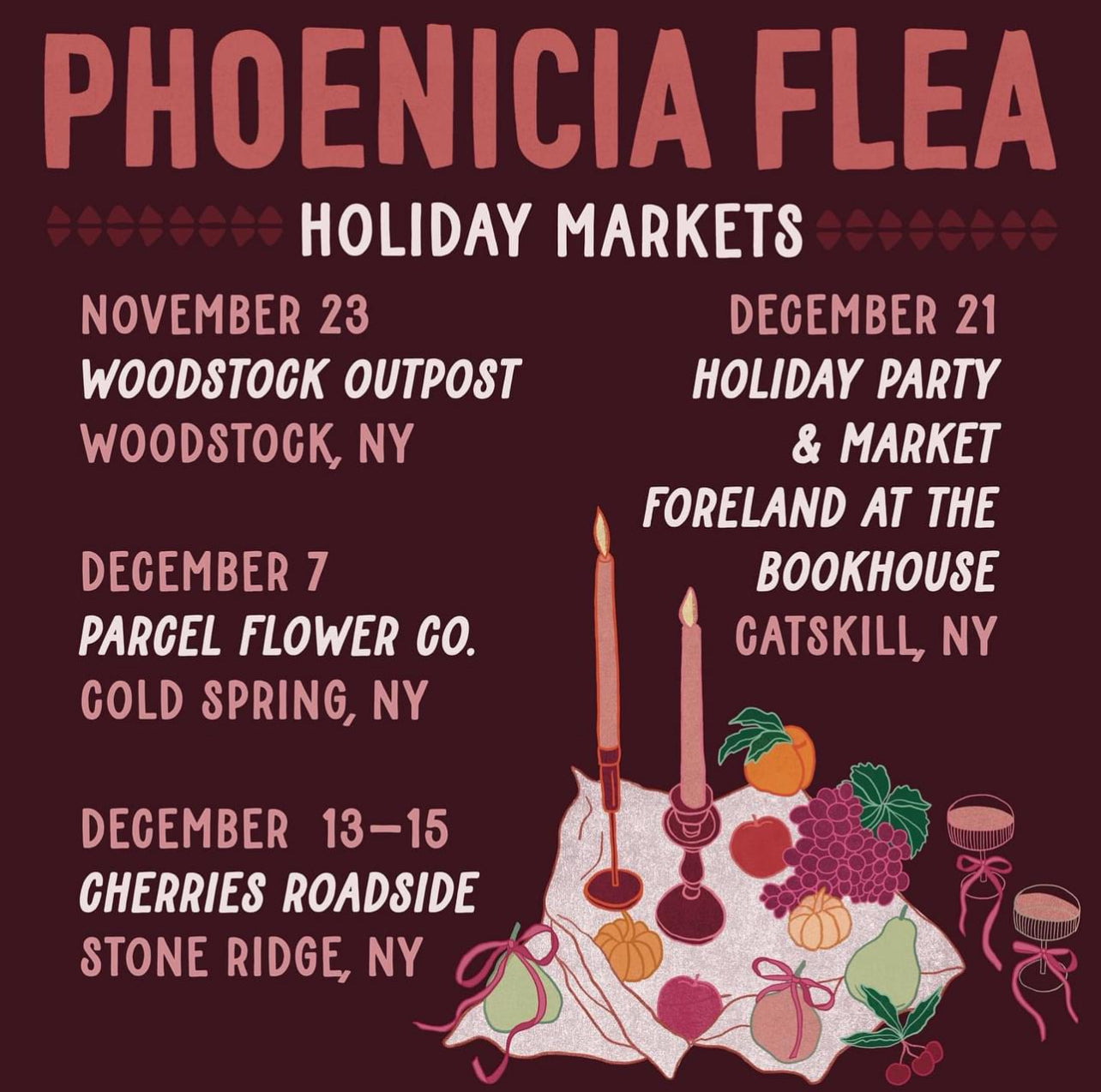 HUDSON VALLEY HOLIDAY POP UP